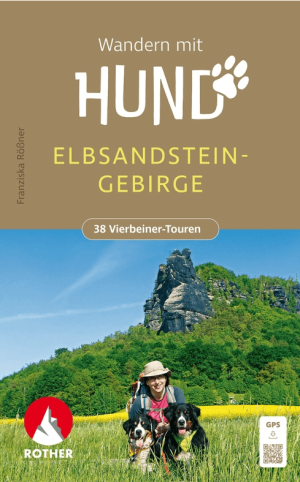 Wandelgids Wandern mit Hund im Elbsandsteingebirge - Rother
