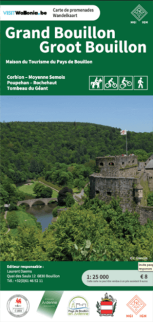 Wandelkaart Groot Bouillon - NGI