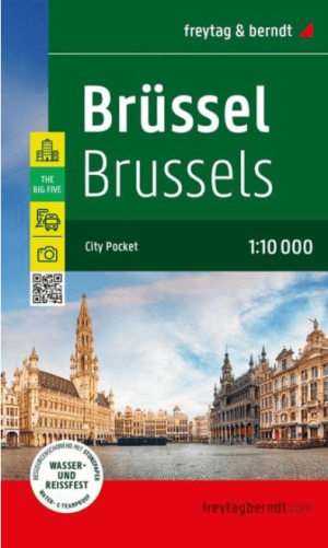 Stadsplattegrond City Pocket Brussel - Freytag & Berndt
