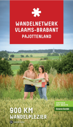 Wandelkaart Pajottenland wandelnetwerk - Vlaams Brabant