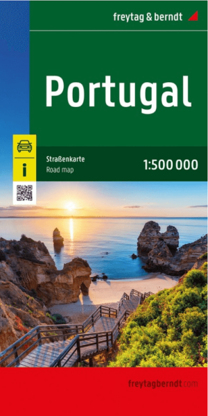 Landkaart Wegenkaart Portugal - Freytag & Berndt