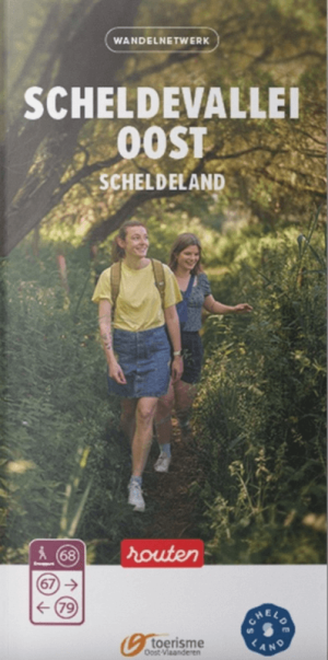 Wandelkaart Scheldevallei Oost Scheldeland - T. Oost-Vlaanderen