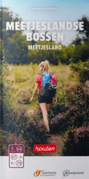 Wandelkaart Meetjeslandse bossen - Oost-Vlaanderen