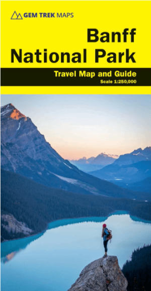 Wandelkaart Banff National Park - Gem Trek