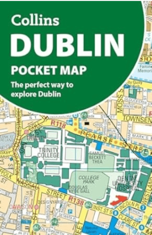 Stadsplattegrond Dublin pocket map - Harper Collins