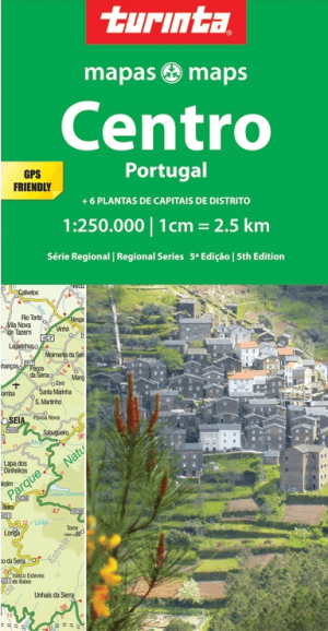 Landkaart 2 Centraal Portugal - Turinta