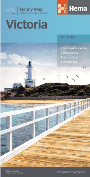 Landkaart Victoria state NSW - Hema Maps