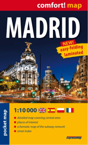 Stadskaart Plattegrond Madrid MINI - ExpressMap