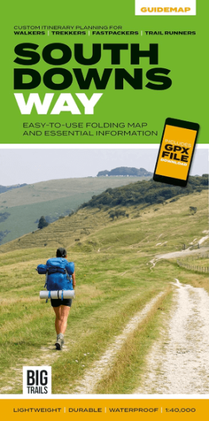 Wandelkaart South Downs Way - Vertebrate Publ.