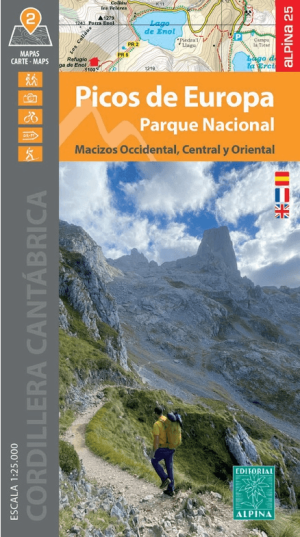 Wandelkaart Picos de Europa PN - Alpina