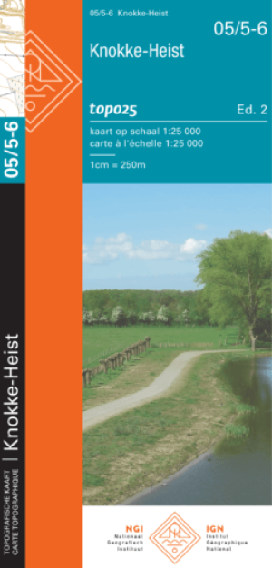 TOPO Wandelkaart 05/5-6 Knokke-Heist - NGI