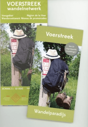 Wandelkaart Voerstreek wandelnetwerk + gids - Voerstreek