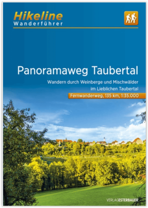 Wandelgids Taubertal Panoramaweg - Hikeline Estenbauer