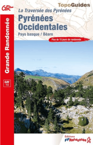 Wandelgids 1086 La traversée des Pyrénées Occidentales - FFR