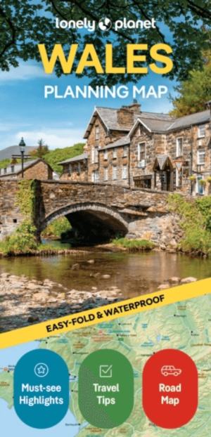 Landkaart Wegenkaart Planning maps Wales - Lonely Planet