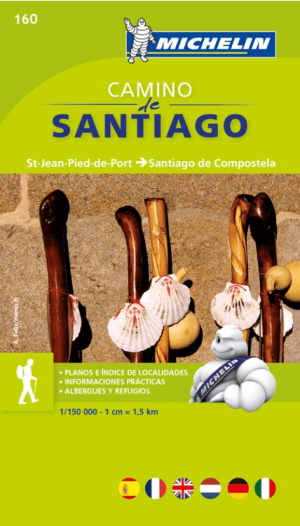 Wandelgids Wandelatlas DEEL 2 Camino de Santiago - Michelin