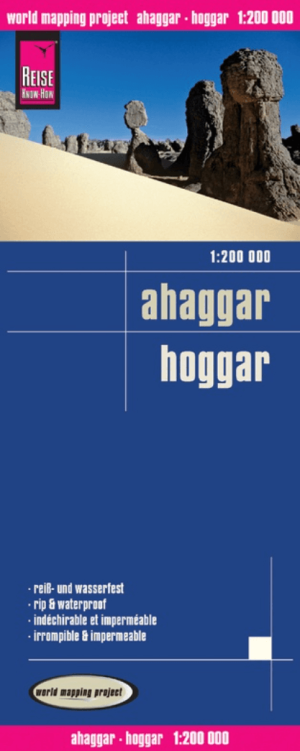Landkaart Wegenkaart Ahaggar & Hoggar - Reise Know How