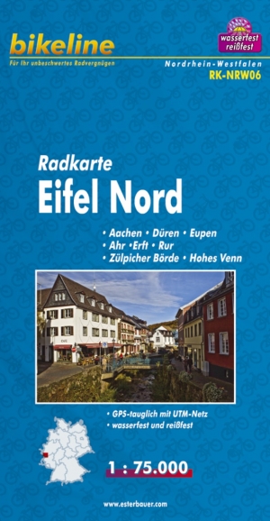 Fietstourkaart Eifel Nord - Estenbauer
