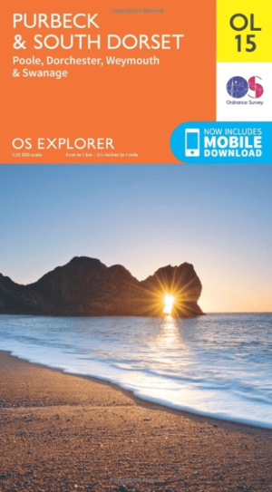 Wandelkaart OL15 Purbeck & South Dorset - OS
