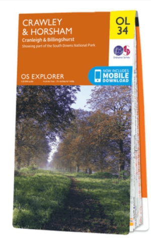 Wandelkaart OL33 Haslemere & Petersfield - OS