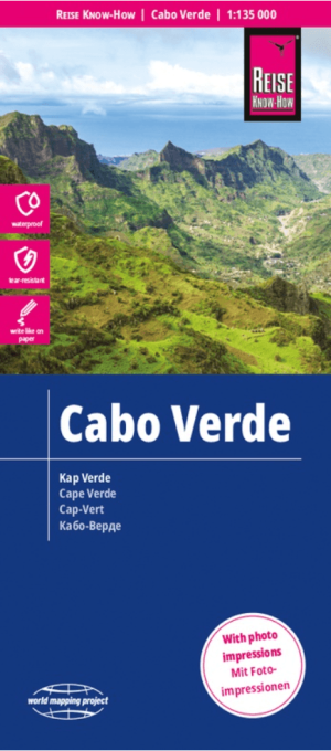 Landkaart Wegenkaart Kaapverdië - Reise Know-How