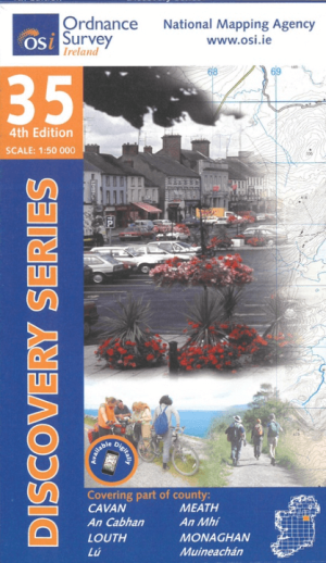 Wandelkaart 35 County Cavan, Louth, Meath, Monaghan - OSI