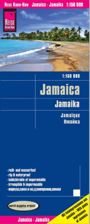 Landkaart Wegenkaart Jamaica - Reise Know-How