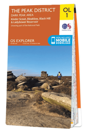 Wandelkaart OL01 Peak District NP & Dark Peak area - OS