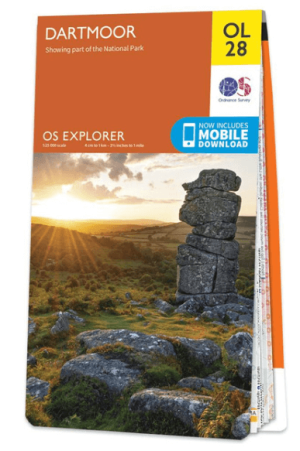 Wandelkaart OL28 Dartmoor National Park - OS