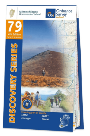 Wandelkaart 79 County Cork (Macroom) & Kerry - OSI