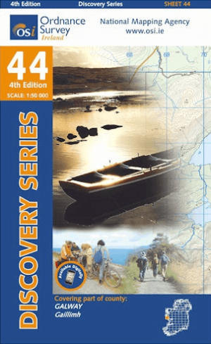 Wandelkaart 44 County Galway Coastline - OSI