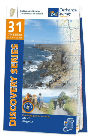 Wandelkaart 31 County Mayo Central Discovery Series - OSI Ireland