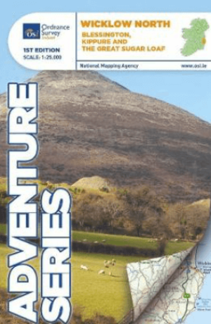 Wandelkaart Adventure Series Wicklow North - OSI