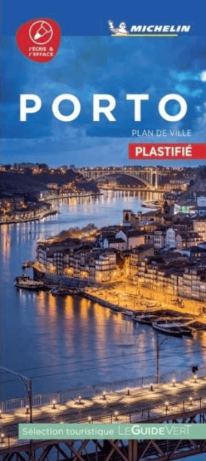 Stadskaart & plattegrond Porto geplastificeerd - Michelin