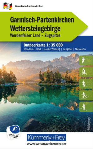 Wandelkaart Outdoorkaart 03 Garmisch-Partenkirchen - K&F
