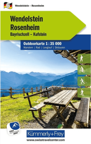 Wandelkaart Outdoorkaart 06 Wendelstein & Rosenheim - K&F