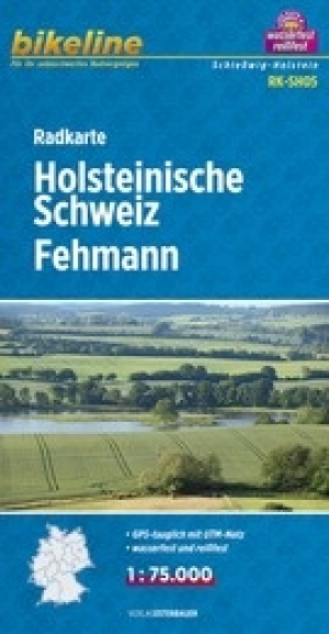 Fietstourkaart Holsteinische Schweiz- Fehmarn - Estenbauer