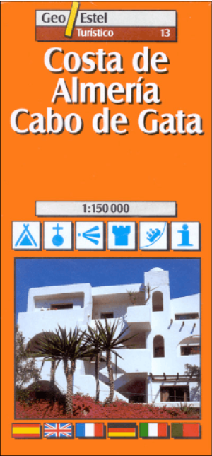 Wegenkaart Toerismekaart T13 Costa de Almeria & Cabo de Gata