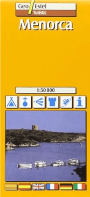 Wegenkaart Toerismekaart T7 Menorca Spaanse Balearen - GeoEstel