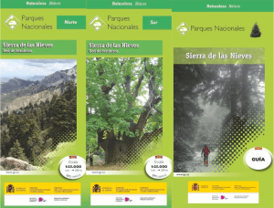 Wandelkaart 16S Sierra de las Nieves NP 2 mapas + guide - CNIG