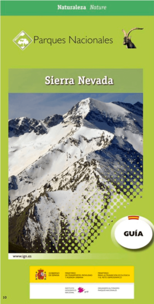 Wandelkaart 10 Sierra Nevada Parques Nacionales 8 mapas + guia 