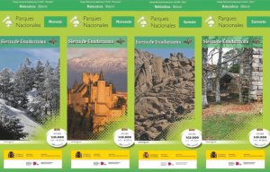 Wandelkaart 15 Sierra de Guadarrama NP 4 kaarten + gids - CNIG
