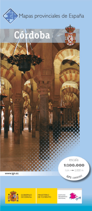 Landkaart Wegenkaart 16 Mapa Provinciales Cordoba - CNIG