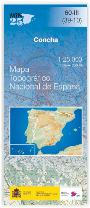 Wandelkaart 0060.3 La Concha, Santander Cantabrië - CNIG