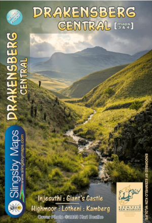 Wandelkaart 3 & 4 Afrika Drakensberg Central - Slingsby Maps