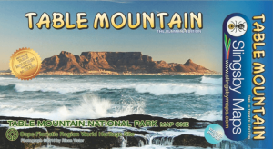 Wandelkaart 1 Table Mountain NP Capetown Zuid Afrika - Slingsby