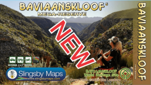 Landkaart Wegenkaart South Africa: Baviaanskloof - Slingsby Maps