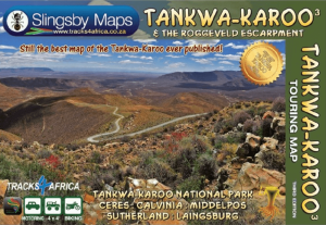 Landkaart Wegenkaart Tankwa-Karoo & Roggeveld Esc - Slingsby Maps