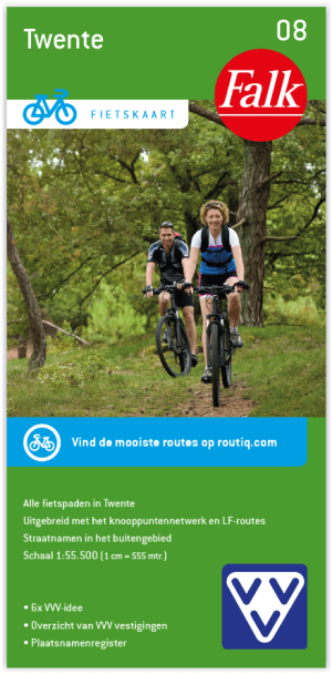 Falk VVV Fietskaart 08 Twente - Falkplan