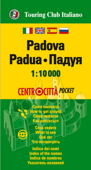 Stadsplattegrond Centrocittà Pocket Padova - TCI